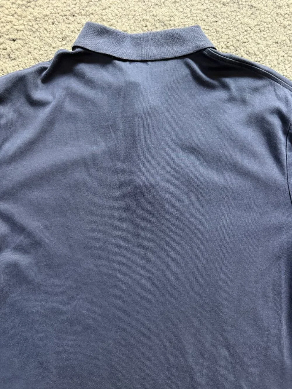 Polo Ralph Lauren Navy Blue Soft Cotton Classic Fit Polo Shirt S 170/92A